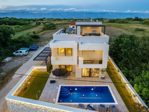 Luxury Villa with Pool and Panoramic Sea in Privlaka