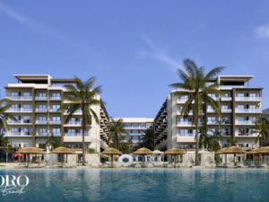  Apartment one bedroom 88 Sqm with private beach, Oro Beach