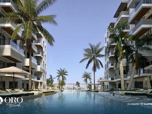 Beachfront 1BDR Apartment with Sea & Pool View