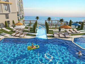 studio 36sqm sea&street view in stone heights-hurghada