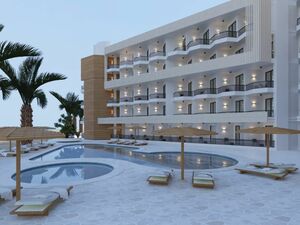 Luxury 1-Bedroom Apartment direct on the Beach in Hurghada