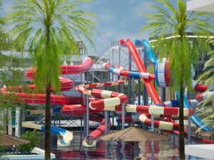 1 BDR APARTEMENT WITH ROOFTOP -HURGHADA-HOLIDAYS PARK RESORT