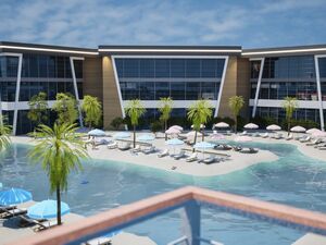 2 BDR APARTEMENT WITH ROOFTOP -HURGHADA-HOLIDAYS PARK RESORT