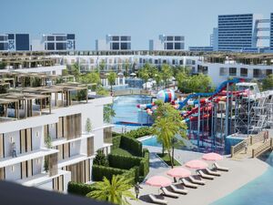 1 BDR APARTMENT-PRIVATE GARDEN-HOLIDAYS PARK RESORT HURGHADA