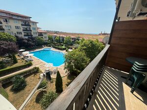 2-room Apartment with view to Pool and sea | Chateau Aheloy 