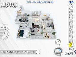 🌊 Premier Beachfront Apartment – 203 m²