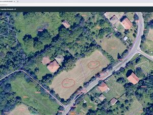 Plot of 23 ares in the construction zone, 1/1, clean, flat