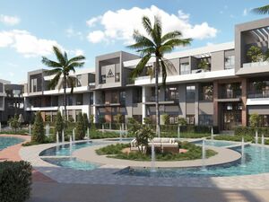 1BDR APARTEMNT WITH GARDEN - HURGHADA- TRIVANA MAGAWISH 