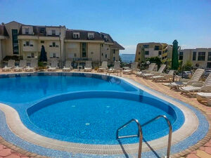 Spacious studio with Big Balcony in Chateau Nessebar