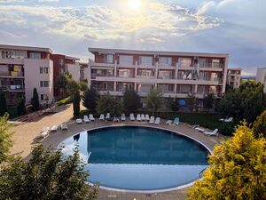 Apartment with Pool View & Big Balcony | Nessebar Fort Club