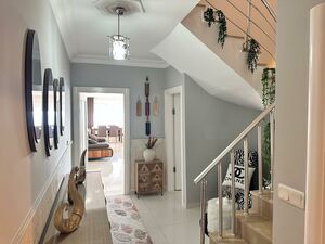 Duplex 3+1 on the first sea line in Alanya, Kestel