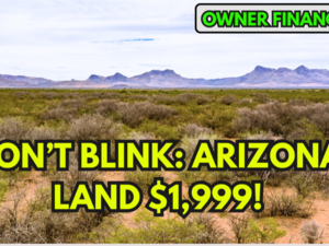 0.34 Acre Land in Arizona for Just $50? 
