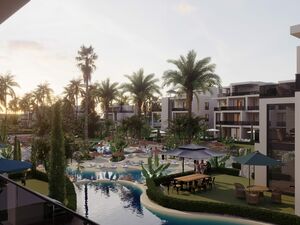 One 7 Resort on the village road in Hurghada