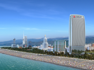 Beachfront studio for sale in kobuleti, Georgia 