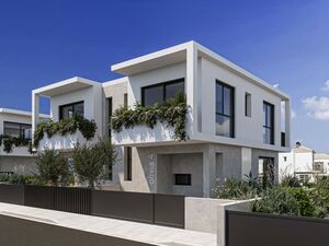 Under constructions semi detached villa with pool