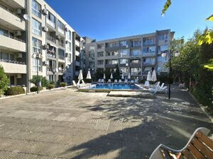 Pool view One-Bedroom Apartment in Butterfly, Sunny Beach