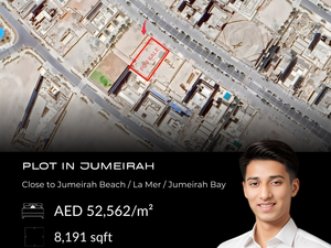 Plot for sale in Jumeirah, Dubai for AED 40 Million
