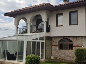 Renovated House with Veranda in the Village of Goritsa