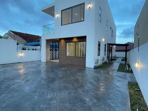 4 Bedroom House with a boys quarters for sale at Spintex 