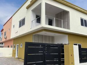 4 Bedroom House with a bq for sale at Spintex 