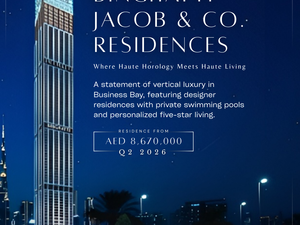Apartments in Burj Binghatti Jacob & Co. Residences