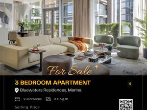 3Bedroom Designer Apartment with terrace for sale