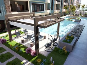 studio apartmet 40sqm pool view for sale in hurghada