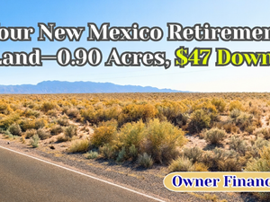 Claim Your Buildable 0.90 Acre for Only $47 Down Right Now!