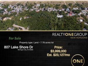Lake views, development opportunity, luxury land for sale