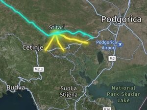 Urbanised land for sale 30.604m2 village Štitari, Montenegro