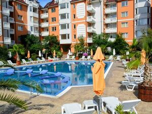 Furnished 1-Bedroom apartment in Sea Diamond, Sunny Beach