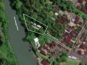 Kedungu, 11.2 ARE of Prime Leasehold River Edge Land