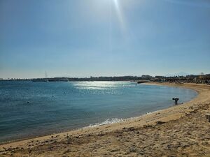 AVAILABLE - 2 bedrooms, furnished, pool and private beach