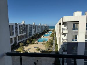 Sea View 1-Bedroom Apartment with Private Beach