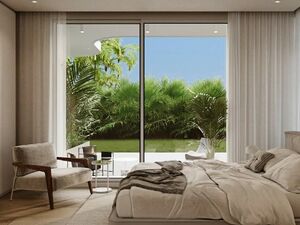 Beachfront 3-bedroom twin with sea view in Somabay/ Red Sea 