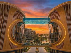 🌅 First Suspended Sky Pool in Hurghada & Egypt