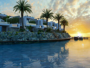 Beachfront 3-Bedroom-Apartment for sale in North Cyprus