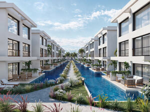 Pool view Studio Apartment for sale in North Cyprus Iskele