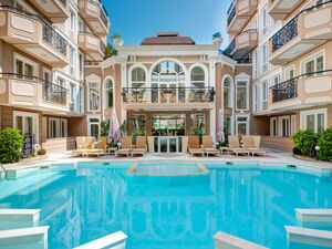 Studio with Panoramic Terrace Dawn Park Deluxe, Sunny Beach 