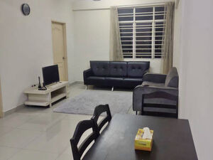 Fully furnished one bedroom with a private bathroom studio