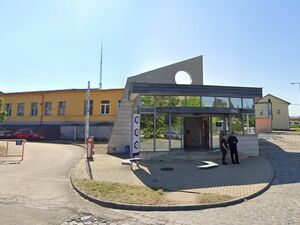 A large-scale industrial or commercial site in Budapest