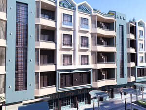 1bedroom apartment 63sqm pool view for sale, in hurghada    