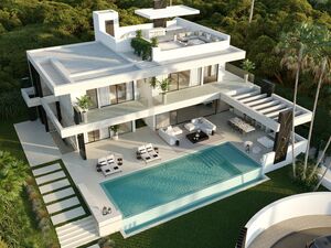 GUADALMINA BAJA PLOT WITH LUXURY PROJECT FOR VILLA
