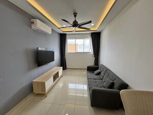 Furnished studio for rent in Taman Raintree,Ariza Garden 