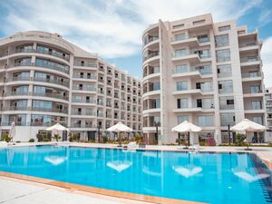 Beachfront 1-Bedroom appartment with sea view in Arabia