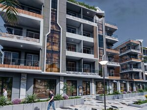 Apartment two bedrooms 88 Sqm Street view, Mark Resort