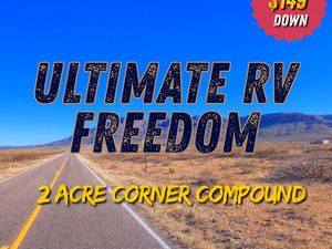 Your Private 2-Acre Desert Rancho Square Block – No HOA!