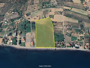 OPPORTUNITY! Very Large Costal Land Field in Greek Resort!