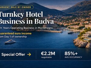 A turnkey hotel business in Budva, Montenegro