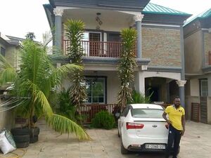 FAIRLY USED 4-BEDROOM HOUSE FOR SALE@ABLEKUMA/+233243321202